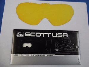 BIN8:D 06-88 6580-803 MSCOTT REPLACEMENT LEXAN LENS AMBER HI VOLTAGE - Picture 1 of 2