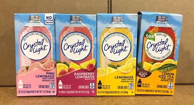 Paquetes Crystal Light Variety On the Go (4pk) BB:01/2025 Foto 1 de 3