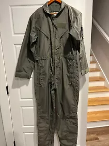 Military Aviator Flame Retardant Jumpsuit Men's 42 Regular - Picture 1 of 3