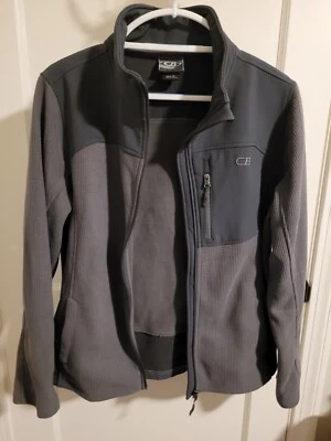 CHAQUETA CB SPORTS Mujer Talla X-Grande Gris Polar Cremallera Completa Alta Tecnología Rendimiento Foto 1 de 4