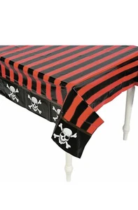 Pirate Printed Plastic Tablecloth, Party Supplies, 1 Piece - Picture 1 of 1