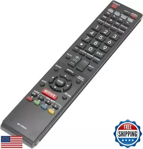 Replacement Remote for All Sharp TVs, LCD, Smart TV, Aquos TV, LED, 4K TVs. - Picture 1 of 2