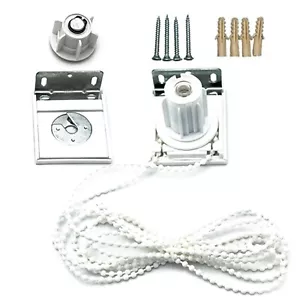 Roller Blind Fittings with Beaded Chain Kit for Indoor/Outdoor Roller shade - Picture 1 of 6