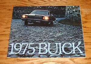Original 1975 Buick Full Line Sales Brochure 75 Riviera LeSabre Electra Regal - Picture 1 of 1