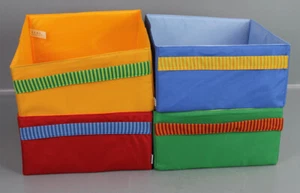 Wehrfritz & Jako-o 4 Aufbewahrungsboxen 35 x 29 x 15cm bunte Boxen Kisten B2-BB - Bild 1 von 6