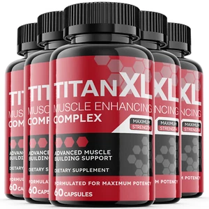 Titan XL - Male Virility - 5 Bottles - 300 Capsules - Picture 1 of 7