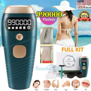 2024 Permanent Ice Cooling IPL Laser Hair Removal Body Painless Epilator Laser  - Picture 1 of 30