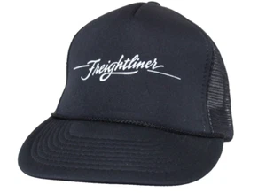 Vintage Freightliner Trucker Mütze Mesh Snapback Cap schwarz - Bild 1 von 9