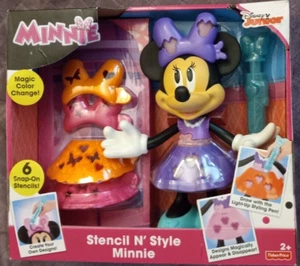 NEW! Fisher-Price Disney Minnie Mouse, Stencil 'n Style Minnie Doll - Picture 1 of 5