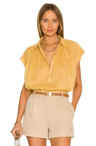 270120 Nili Lotan Normandy Tunic Shirt Top Cotton Kimono Oversized Formal M New - Picture 1 of 9