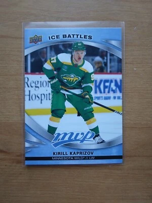 2023-24 Upper Deck MVP Kirill Kaprizov IceBattles parallel #23 Minnesota Wild - Image 1 of 2