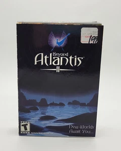 New Beyond Atlantis II New Worlds Await You (PC 2001) Adventure Dreamcatcher - Picture 1 of 3