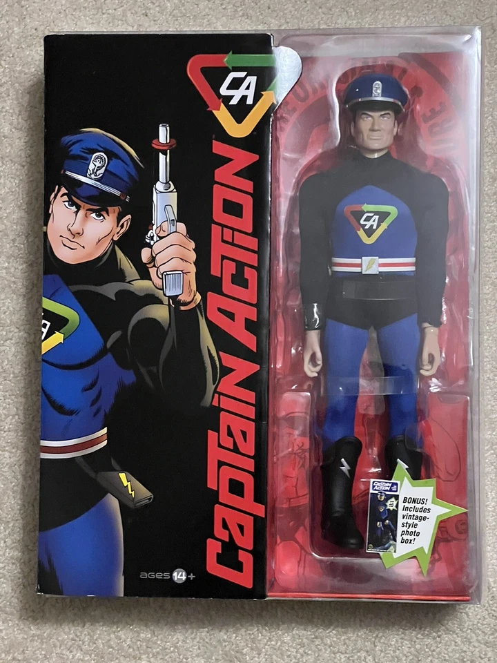 Captain Action 1/6 Scale 11" Figure Marvel 2011 Forever Fun Round 2 Collectible