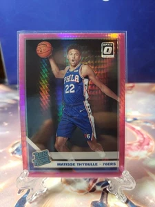 Matisse Thybulle 2019-20 clasificación óptica novato hiper rosa #192 76ers - Imagen 1 de 2