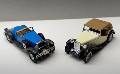 Matchbox Models of Yesteryear  #Y-14 1931 Stutz Bearcat and #Y-8 1945 MG TC -NEW - Image 1 of 4