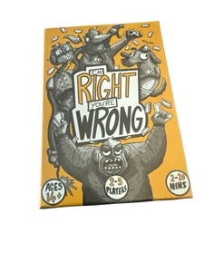 I'm Right You're Wrong Card Game for Ages 14+ Classic Edition for 2-5 Players - Picture 1 of 2