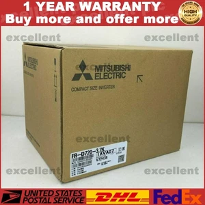 Inversor 1 pieza nuevo Mitsubishi FR-D720-3,7 K FRD7203,7 K envío rápido - Imagen 1 de 3
