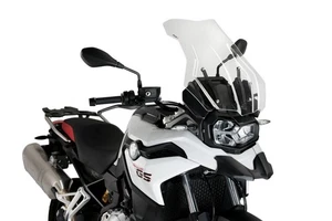 PUIG Clear 21" Touring PLUS Windscreen for 2018-2023 BMW F750GS F850GS/Adv 9770W - Picture 1 of 1