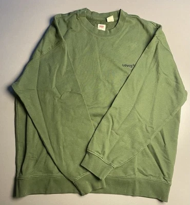 Levi’s Sweatshirt size XL Green Pullover Crew Neck Made in USA - Image 1 of 4
