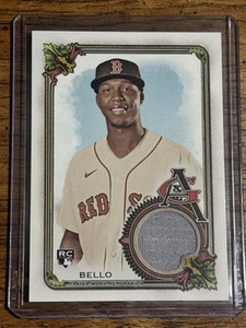 2023 Topps Allen & Ginter Relics Brayan Bello #AGRA-BB Rookie Red Sox Patch RC - Picture 1 of 2