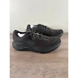 Zapatos deportivos para caminar Hoka One Rincon 4 triple negros para mujer talla 9,5B nuevos sin caja - Imagen 1 de 8