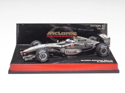 MINICHAMPS 1:43 MCLAREN MERCEDES MP4-17 D. COULTHARD MC#45 - Immagine 1 di 4