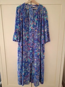 NRBY Painterly Silk Dress Large - Picture 1 of 8
