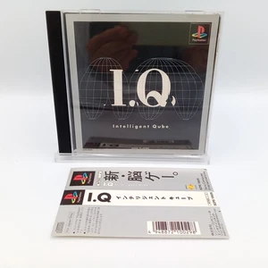 I.Q Intelligent Cube PS1 PlayStation 1 Authentic Japan With Spine Complete - Picture 1 of 3