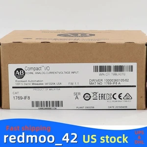 New Factory Sealed AB 1769-IF8 / A 8 Pt Analog Input Module 1769IF8 - Picture 1 of 5