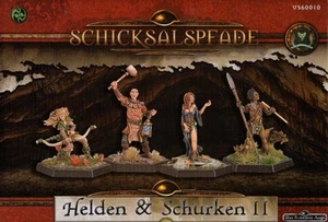 SCHICKSALSPFADE-Miniaturenbox: Helden & Schurken Aventuriens II-DSA-neu #US60010 - Picture 1 of 1
