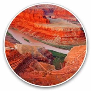2 x Vinyl Stickers 25cm - Grand Canyon Arizona USA America Cool Gift #8988 - Afbeelding 1 van 9