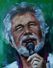 Kenny Rogers Singer Music Oil Painting Dorothy Laz