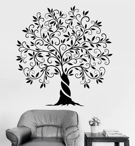 Vinyl Wandtattoo Stammbaum des Lebens Natur Home Dekoration Aufkleber (1200ig) - Bild 1 von 3