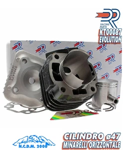 KT00087 GRUPPO TERMICO DR EVO 70CC D.47 APRILIA SCARABEO 50 2T (MINARELLI) SP.10 - Imagen 1 de 1