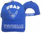 Us Air Force Wings Letters On Bill Shadow Blue Embroidered Cap Cap593ea Hat
