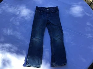 Levis 511 Kids 6 Regular Adjustable Waist Distressed Knees 20” Inseam 21” Waist - Picture 1 of 5