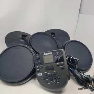 Kit de Batería Electrónica Alesis Nitro Mesh Mod DM7X Controlador Cables Batería Platillos - Imagen 1 de 16