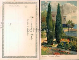 TRIESTE CITTA'-AUTORE RAOUL FRANK-CASTELLO MIRAMARE-GRUSS-C23-49 - Picture 1 of 1