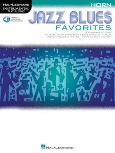 Jazz Blues Favorites Horn Instrumental Play Along 15 Hits! Book NEW! - Picture 1 of 1