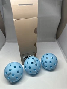 LUXE Pickleballs (Set Of 3) - Light Blue Color - Original Box - Picture 1 of 5