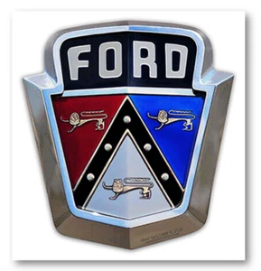 Ford Retro Auto KFZ Emblem Kühlschrank Spind Werkzeugkasten Kühlschrankmagnet - Bild 1 von 4