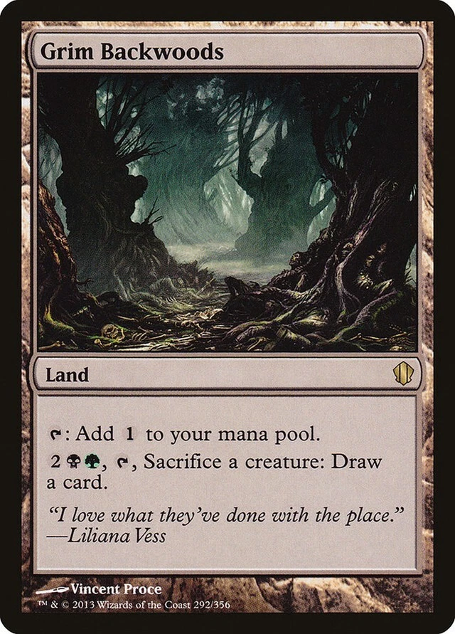 Commander 2013 - Grim Backwoods - MTG - LP - Image 1 of 1