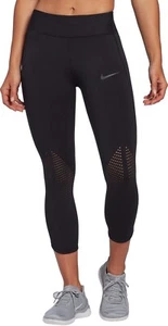 NWT Nike Women's Epic Lux Cropped Running Leggings Size XS Black $90 L223 - Picture 1 of 1