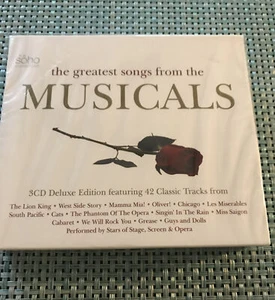 The Greatest Songs From The Musicals (3CD) (The Soho Collection) - Picture 1 of 4