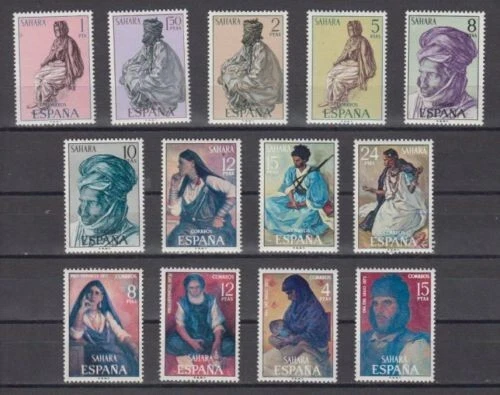 SAHARA ESPAÑOL 1972 AÑO COMPLETO SET CON TODOS LOS SELLOS COMO NUEVO MNH Foto 1 de 1