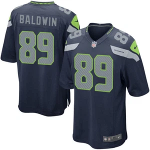 Doug Baldwin #89 Seattle Seahawks Blue Nike football Jersey youth M 10/12 - Picture 1 of 10