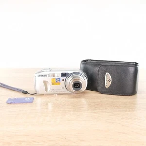 Sony Digital Camera Cyber-shot DSC-P73 4.1MP CCD Sensor Digicam Vintage Silver - Picture 1 of 11