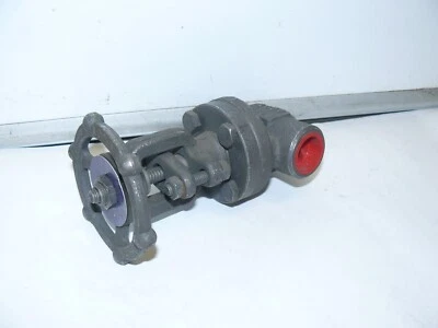 Bonney Forge HL11 Gate Valve 3/4" 800 Socket Weld A105N Forged Steel CR13 B16.34 - Image 1 of 4