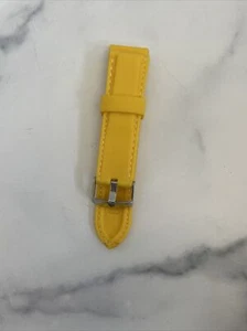 Yellow watch band Silicone Rubber Bargains Deals Sales Jewelry Accessories Buys - Picture 1 of 3