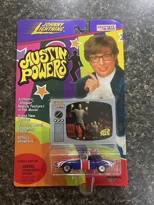 Johnny Lightning AUSTIN POWERS White Lightning Hollywood on Wheels VHTF - Image 1 of 2
